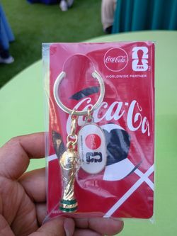 World cup trophy keychain