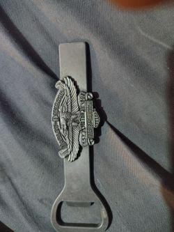 $25 obo Vintage Harley-Davidson Eagle Metal Bottle Opener Keychain".