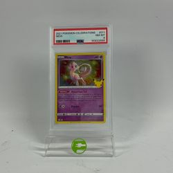 Pokémon TCG Celebrations Mew Pokemon Celebrations 011/025 Holo English PSA 8