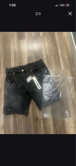 Purple shorts