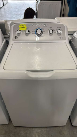 GE Top Load Washer – Deep Fill, White, Tested & Ready