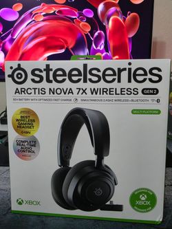 SteelSeries Arctis Nova 7X Wireless GEN 2 Gaming Headset - Xbox/PS5/PC (Brand New)