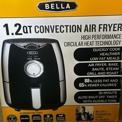 Bella 1.2 Qt Convection Air Fryer - Like New!

