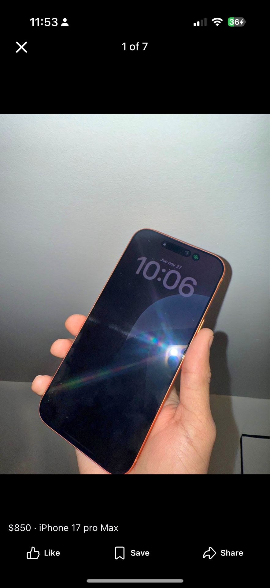 iPhone 17 Pro Max (Unlocked)