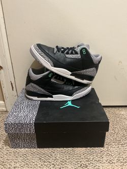 Jordan 3 glow green