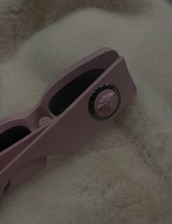 Pink Versace sunglasses