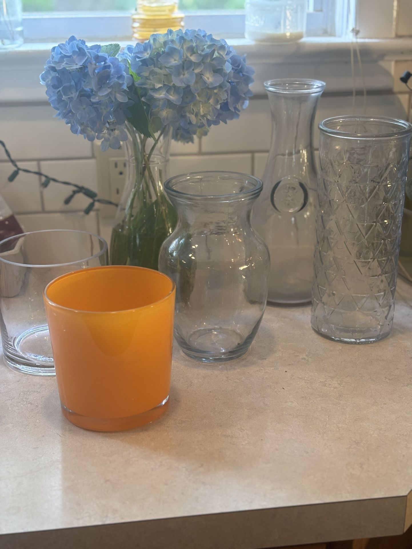 FREE Glass Flower Vases