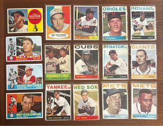 1960’s Topps Baseball Cards