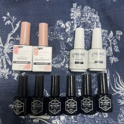 Gel nail polish bundle