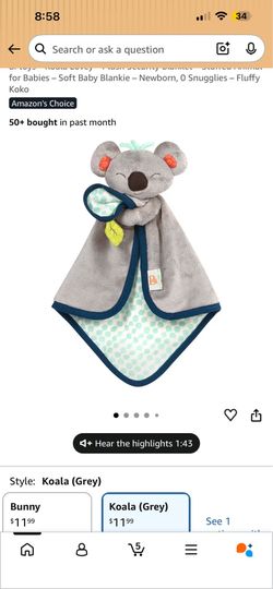 New! B toys stuffie