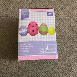 New 6.5 foot Easter egg inflatable yard decor decoration light up LED