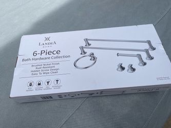 LANDIA 6-piece Bath set hardware