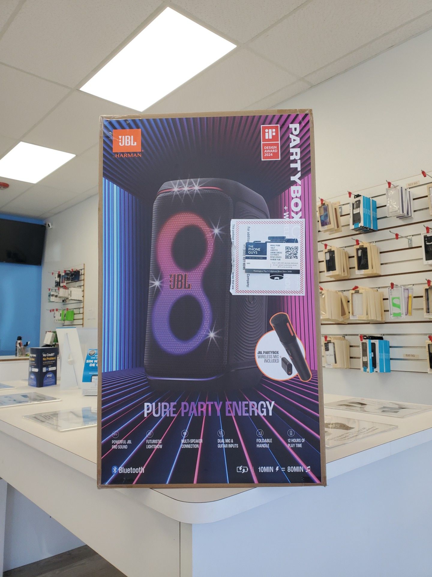JBL PartyBox Club 120 Bluetooth Speaker - Brand New