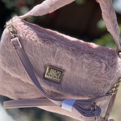 Juicy Couture Pink Fuzzy Crossbody BRAND NEW!!