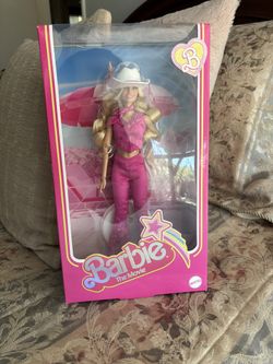 Barbie The Movie Collectable Doll In Pink Western Outfit
