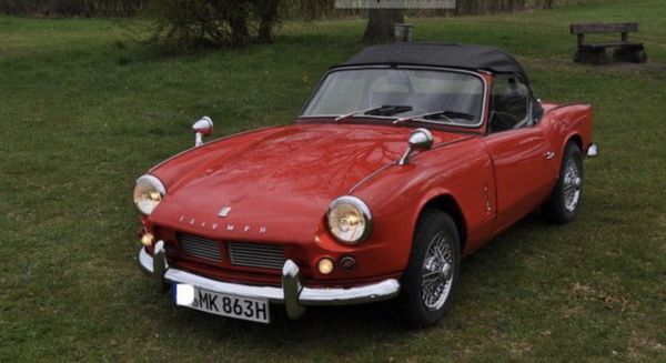 1960s Triumph Spitfire Mk Iii Sports Car For Sale In Germantown Md
