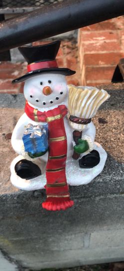 Christmas snowman decoration