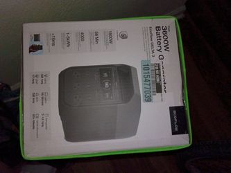 3600 watt battery generator echo flow Delta 3