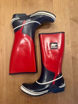 Sorel Sorellington Tall Rubber Boots Women’s 10 New!