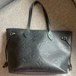 Louis Vuitton Neverfull MM Black 
