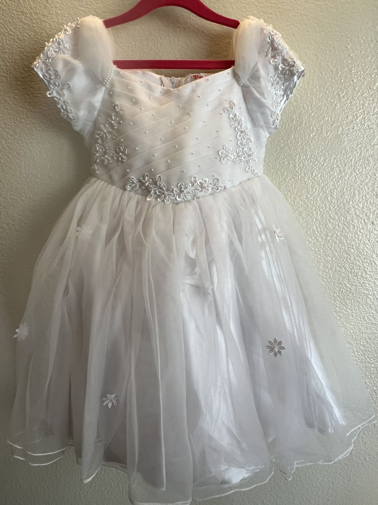 Girls Flower/ Baptism Dress Size 2