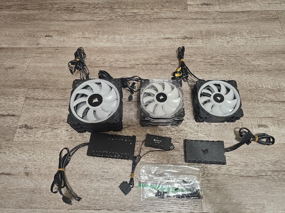 Corsair RGB fan setup