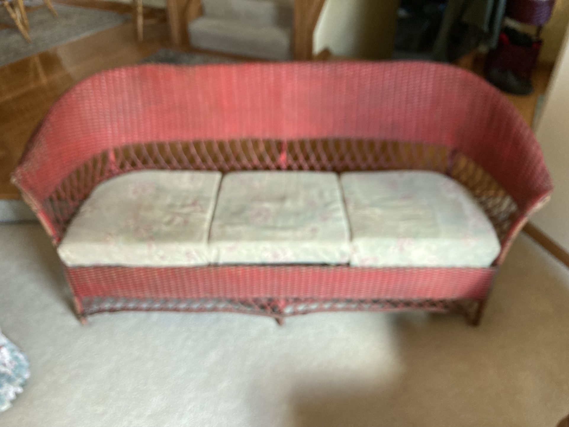 Wicker Sofa (Vintage)