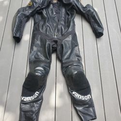 Vanson Motorcycle One Pc Riding Suit