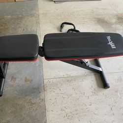 Yes4All Red/Black Bench