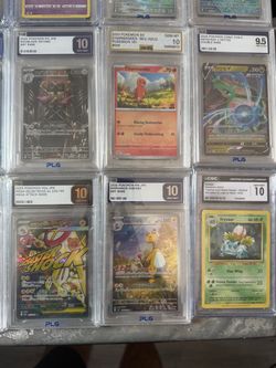 Pokemon slabs