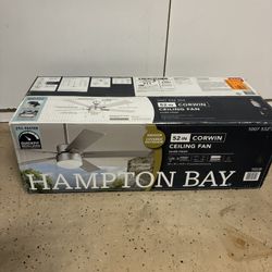 HAMPTON BAY CEILING FAN  NOT USED