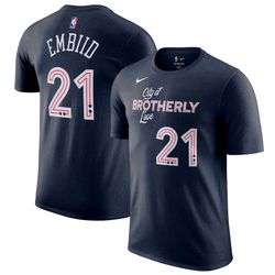 76ers Joel Embiid Shirt - Size L 