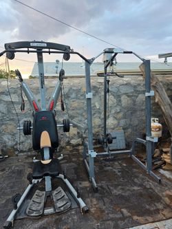 Bowflex bench weights bike