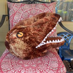 Plush animal Head (Dinosaur) 