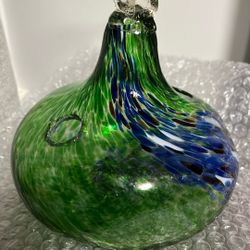 Hand blown Art Glass Orb
