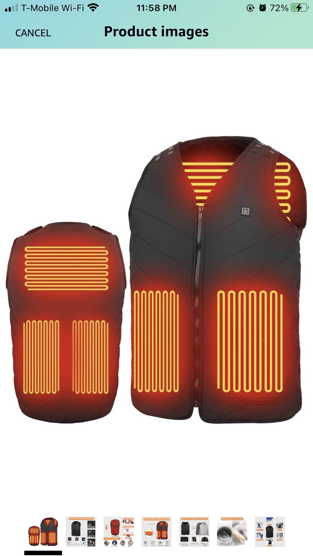 Heated Vest for Men