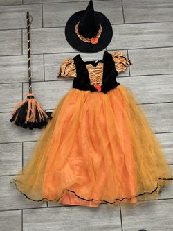 Girls Size Large Witch Costume 