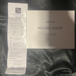Best Quality Byredo Mojave Ghost 3.4 Oz 