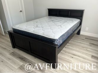 Queen Bed and Mattress