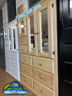 Pinewood XL closet wardrobe Pino Nuevo chest cajonera Comoda nueva