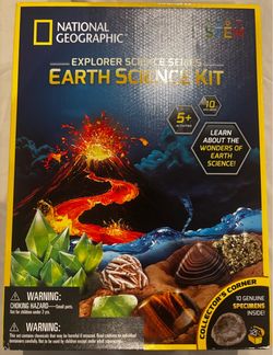 National Geographic Explorer Earth Science Kit