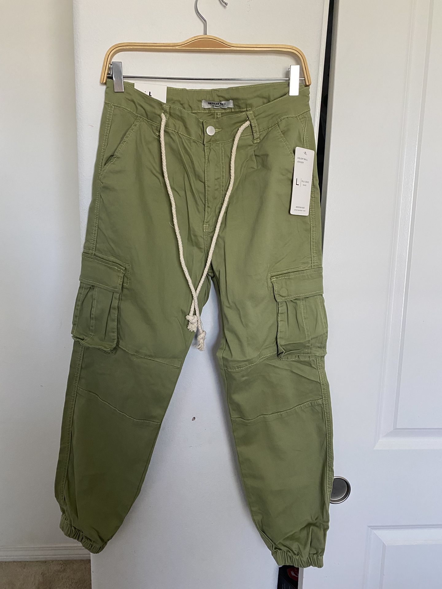 American Bazi Women’s Sage Cargo Pants Size Large