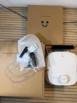 TECBOT Robot Vacuum and Mop (M1 Pro) - LiDAR Robotic Vacuums Cleaner for Home with Pet Hair, Carpet, Hardwood Floors, Auto Smart Mopping, Self Cleanin
