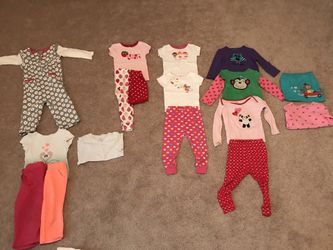 Girl clothes size 24 mth all 17 items for $16