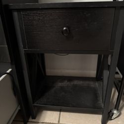 Two End Tables Drawers