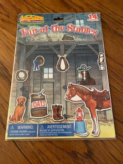 New Imaginetics - Fun at the Stables - 14 Magnets - by International Playthings LLC
