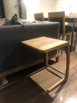 Wooden side table