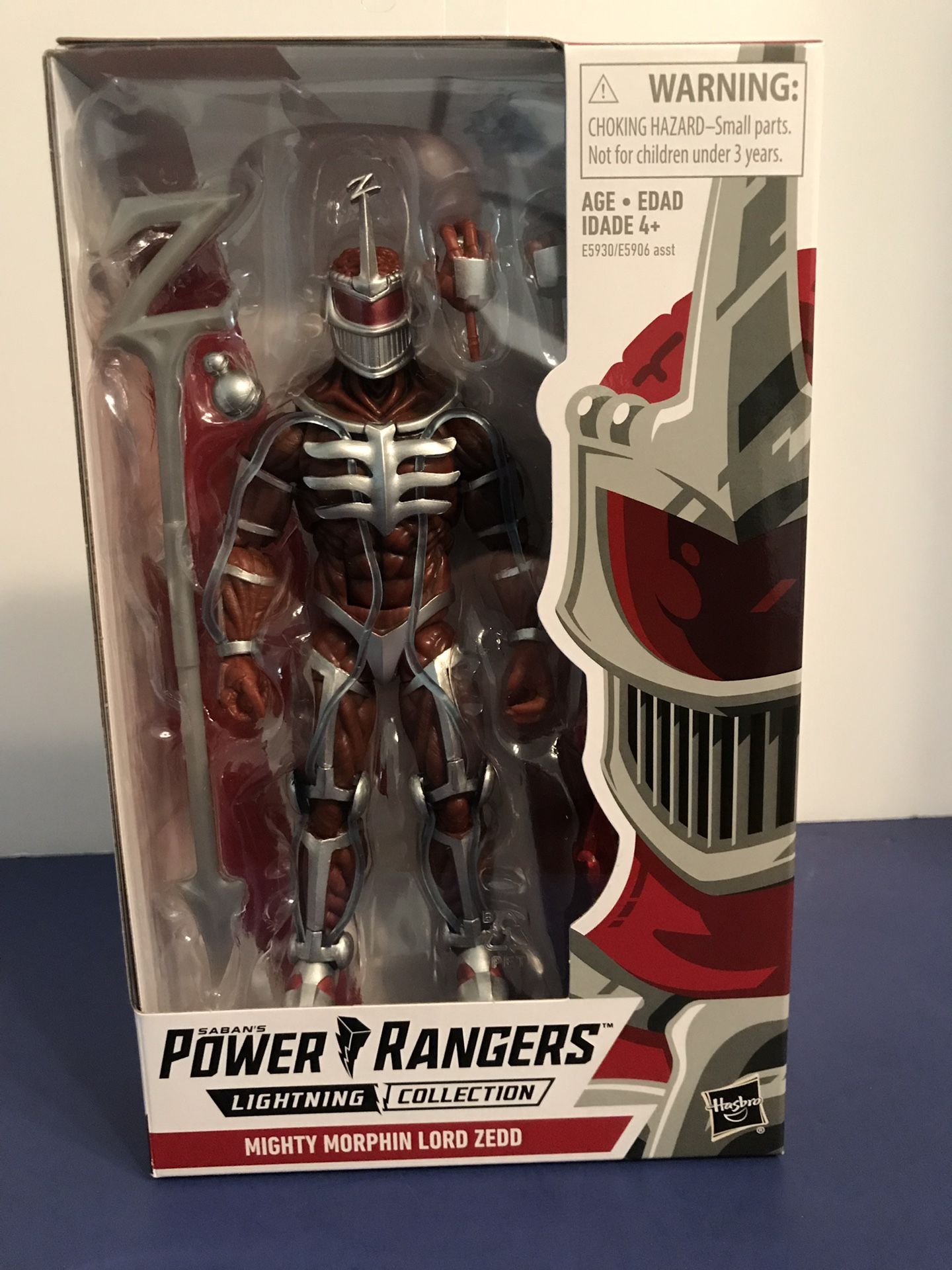 HASBRO Sabans Power Rangers Lightning Collection Lord Zed Action Figure