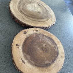 Wood Slices/ Rustic Wooden Risers 