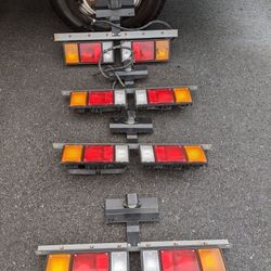 Tail lights with license plate light $50